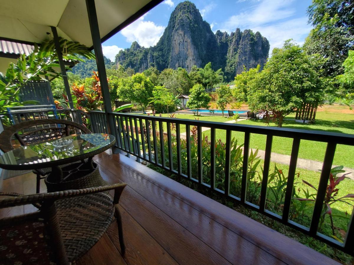 Bearlinbungalow Ванг-Виенг Экстерьер фото