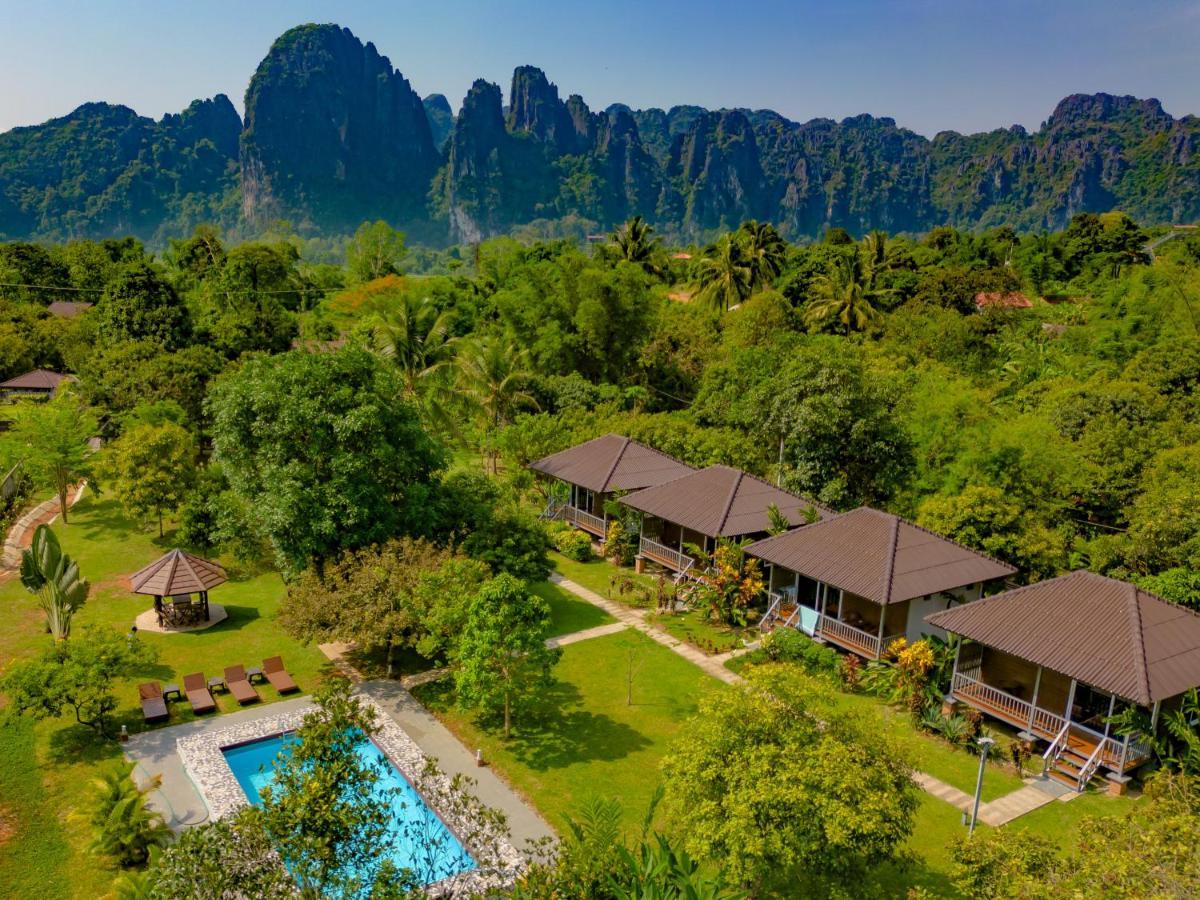 Bearlinbungalow Ванг-Виенг Экстерьер фото